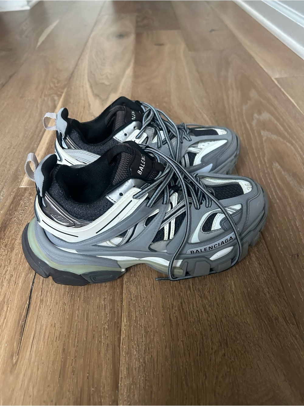 Balenciaga Track Gray & Black Sneakers